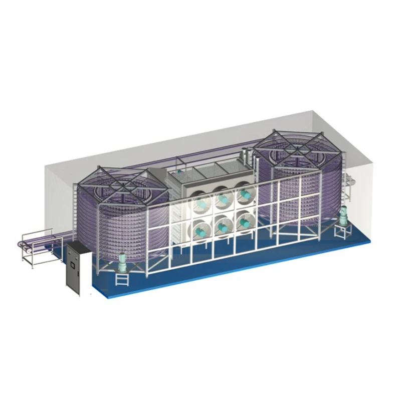 Spiral Freezer For Food Processing
